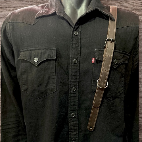 Correia Guitarra Premium Straps Brown Stripe