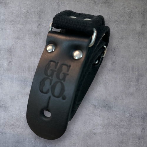 Correia em tecido Algodão Black Fever