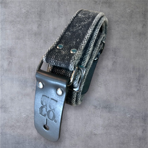 Correia Algodão Estonado Dark Grunge