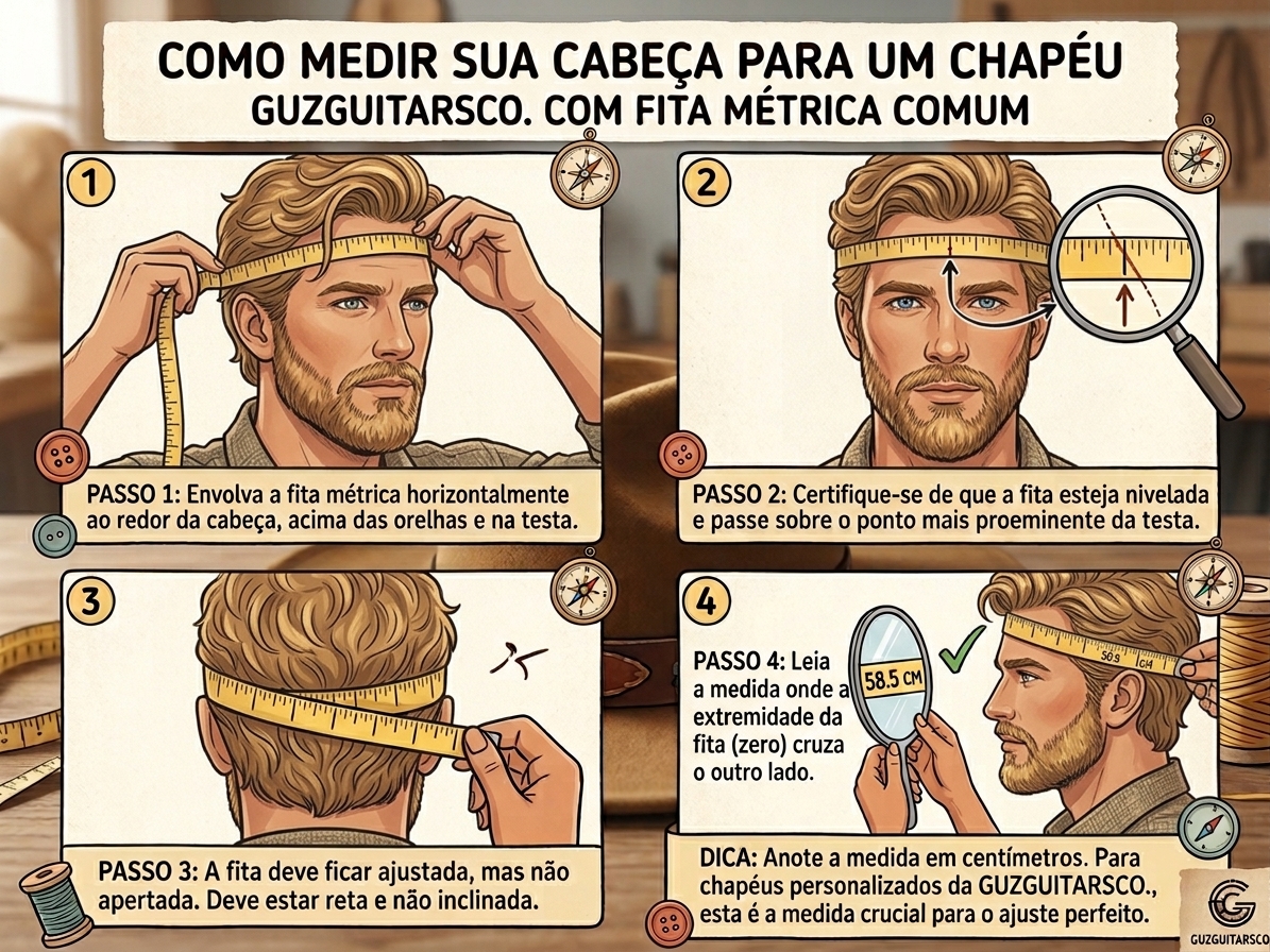 Chapéu estilo western caramelo TAM 56 - Imagem 5
